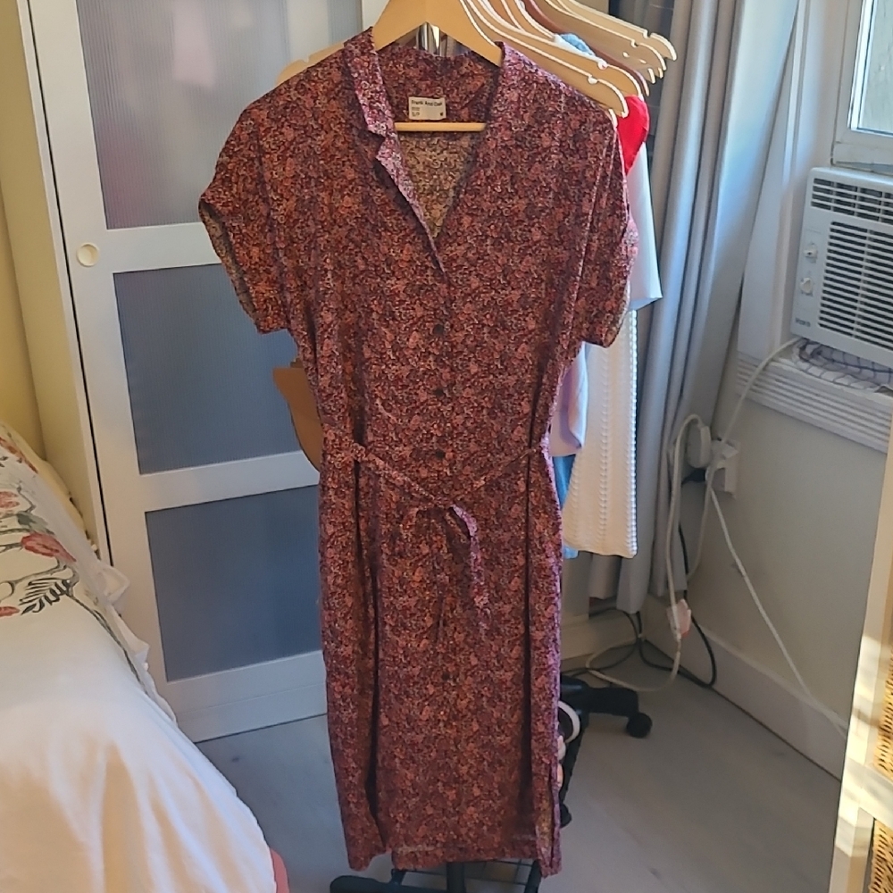 Frank + Oak Floral Print Dress